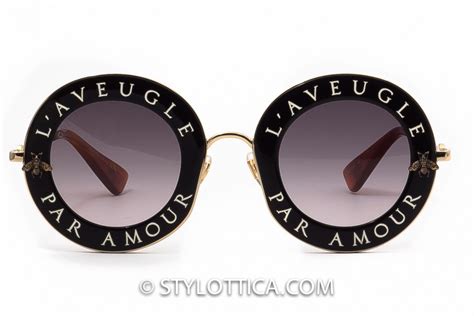 gucci l amour par aveugle|love is blind gucci quote.